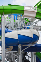 Photo of a water park background