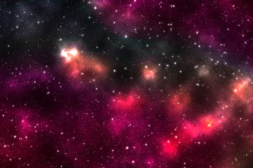 Fototapeta na wymiar Starfield galaxy, with stars and space dust in the universe, Nebula