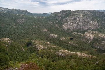 Fototapeta na wymiar Norwegian mountains
