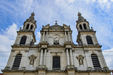 Fototapeta na wymiar Cathédrale Notre-Dame-de-l'Annonciation, Nancy, France.