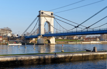 Port à l'anglais bridge in Vitry sur Seine suburb of Paris