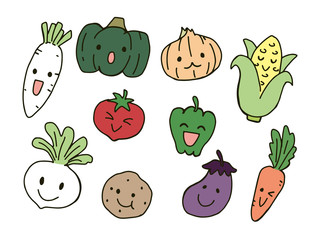 かわいい野菜1