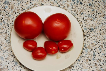 Small cherry tomato