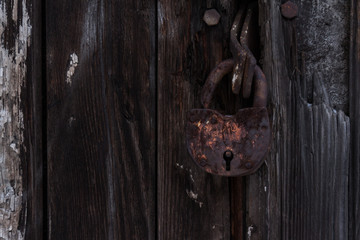 lock on old door 2