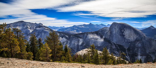 Half Dome North View, Yosemite National Park, California 