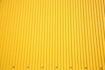 Bright yellow wall