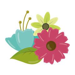 flowers leaves decoration