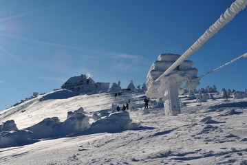 Karkonosze w zimie