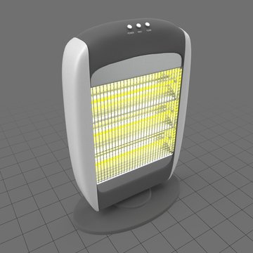 Halogen heater