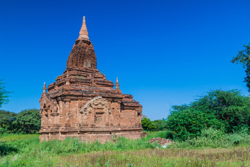 Small temple in Bagan, Myanmar