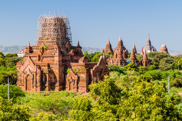 Fototapeta na wymiar Temples of Bagan, Myanmar
