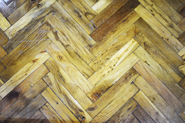  hardwood with geometric pattern