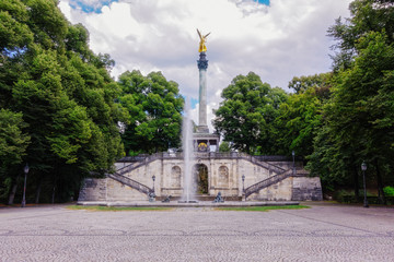 The Peace Angel in Munich Bavaria Germany