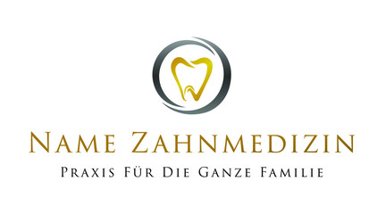 Zahnarzt Logo Design Zahnmedizin Vektor Illustrator Photoshop