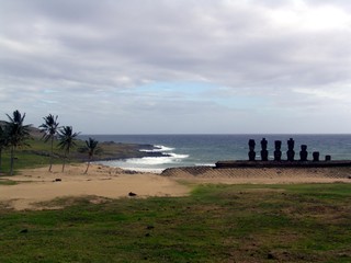 Isola di Pasqua - Ahu Tongariki