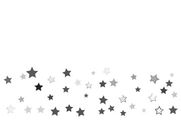 Obraz na płótnie Canvas Grunge Confetti Stars