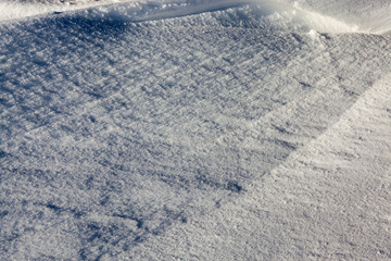 Deep snowdrifts