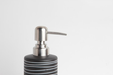 Obraz premium soap dish for slate-colored hand soap
