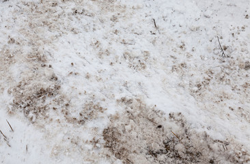 After snowfall