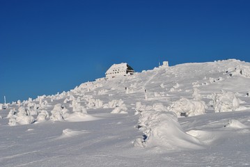 Zima w Karkonoszach