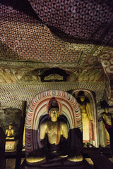 Dambulla cave tempel, Sri Lanka 