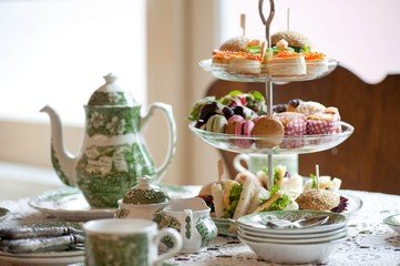 traditional English tea, high tea , tea party