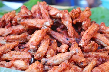 Fried chicken at street food