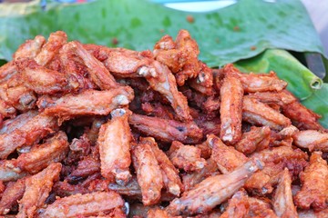Fried chicken at street food