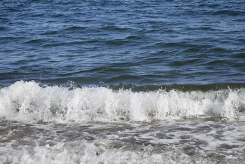 海　波　しぶき　素材