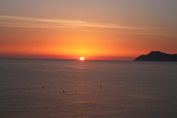 Sonnenuntergang in Mallorca