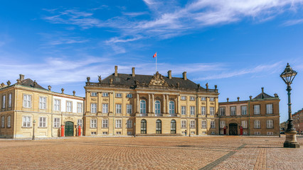King Christian VIII's Palace.Amalienborg.Copenhagen.Denmark
