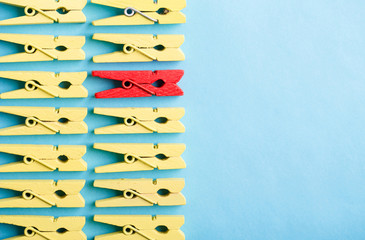 Stand Out From The Crowd And Different Concept And Leadership