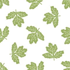 Leaves seamless pattern for your design