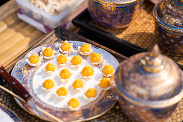 Kanom Jamongkut Thai dessert recipe