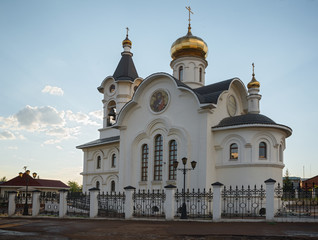 Fototapeta na wymiar St. Nicholas Church in Ulan-Ude