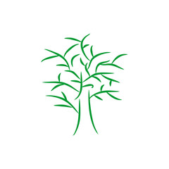 Tree logo design icon