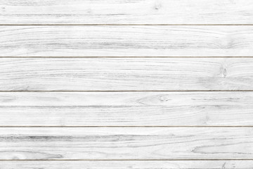 Obraz na płótnie Canvas White wooden texture flooring background