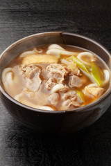 豚肉の肉うどん
