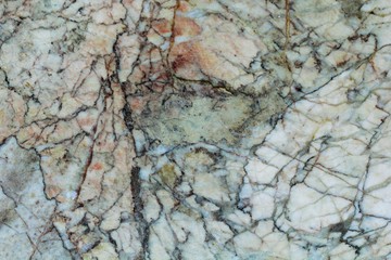 Polished marble floors / Multicolored marble in natural pattern /  The mix of colors in the form of natural marble