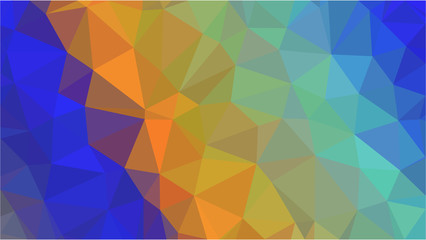 Obraz premium Color Polygonal Mosaic Background, Low Poly Style, Vector illustration, Business Design Templates, Shining polygon pattern, geometric image in Origami style with gradient. Bright template for web site