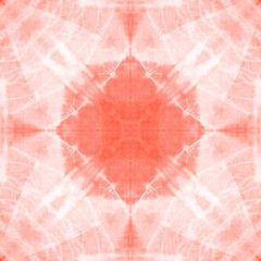 Fototapeta premium shibori coral batik background