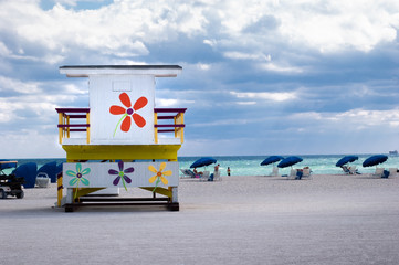 Lifeguard Stand Miami Beach