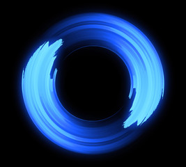 Vivid abstract background. Beautiful design of rotation frame.  .Mystical portal. Bright sphere lens. Rotating lines. Glow ring. .Magic neon ball. Led blurred swirl. Spiral glint lines.