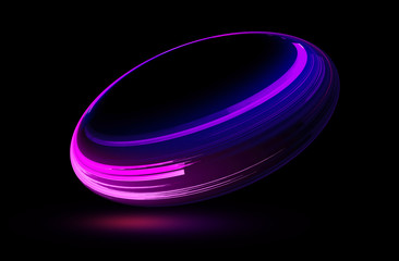 Abstract background. luminous swirling. Elegant glowing circle. Bright spiral. Glow ribbon. Empty space. .Sparking particle. Space tunnel. Glossy orbit. Colorful ellipse. Glint galaxy. Oval stage