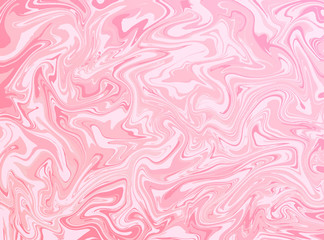 Abstract vector background. with beautiful fantasy ink patterns. Liquid paint. Fluid art. The ornament of marble. Colorful bright combination of colors. Modern colorful flow.