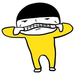 いーだ　あおきいろくん　人物　子供