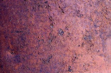 Background photo of old rusty metal bucket, grunge texture background.