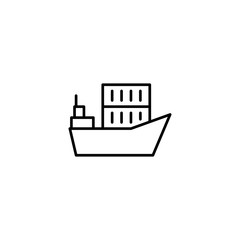 shipping icon vector illustration