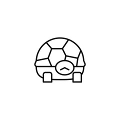 Obraz premium turtle icon vector illustration