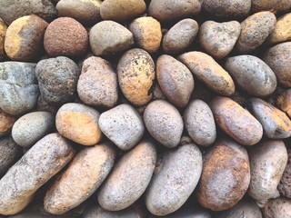 scenery from the stones of the sea and rivers